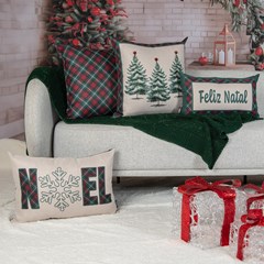 ALMOFADA NATALINA 575 35 cm x 55 cm