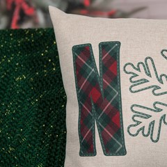 ALMOFADA NATALINA 575 35 cm x 55 cm