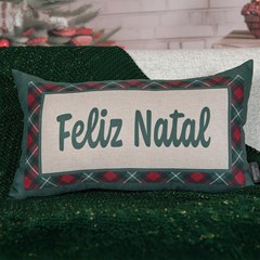 ALMOFADA NATALINA 576 28 cm x 48 cm