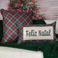 ALMOFADA NATALINA 576 28 cm x 48 cm