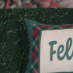 ALMOFADA NATALINA 576 28 cm x 48 cm