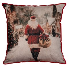 ALMOFADA NATALINA 577 COM CORDONE 43 cm x 43 cm