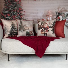 ALMOFADA NATALINA 577 COM CORDONE 43 cm x 43 cm