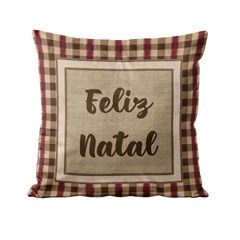ALMOFADA NATALINA 608 43 cm x 43 cm