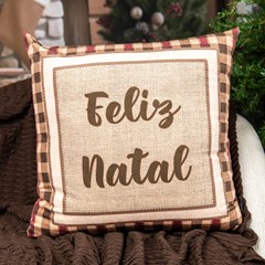 ALMOFADA NATALINA 608 43 cm x 43 cm