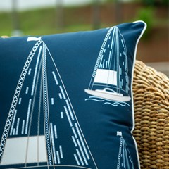 ALMOFADA NAUTICA 184 COM CORDONE 50 cm x 50 cm