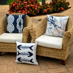 ALMOFADA NAUTICA 192 COM CORDONE 50 cm x 50 cm