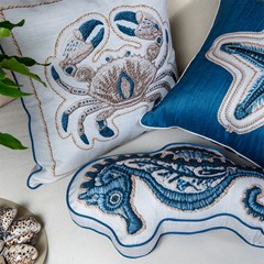 ALMOFADA RIVIERA 502 COM CORDONE 50 cm x 50 cm