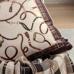 ALMOFADA EQUESTRE 507 COM CORDONE 50 cm x 50 cm
