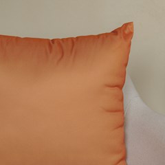 ALMOFADA DURAND 155 LISA LARANJA 43 cm x 43 cm