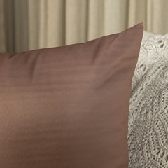 ALMOFADA DURAND 161 LISA MARROM 43 cm x 43 cm