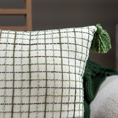 ALMOFADA MOTIF 514 COM TASSEL 43 cm x 43 cm