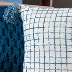 ALMOFADA MOTIF 518 COM TASSEL 43 cm x 43 cm