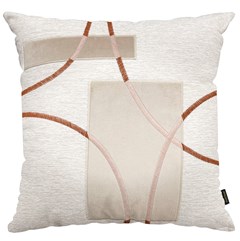 ALMOFADA CONCEPT 435 COM BORDADO E APLICACAO 50 cm x 50 cm