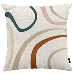 ALMOFADA CONCEPT 437 COM BORDADO E APLICACAO 50 cm x 50 cm