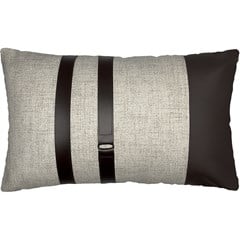 ALMOFADA CONCEPT 441 COM ALCA DE COURO 35 cm x 55 cm