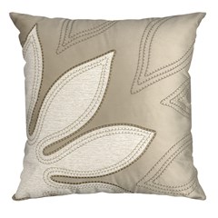 ALMOFADA CONCEPT 452 COM BORDADO E APLICACAO 50 cm x 50 cm