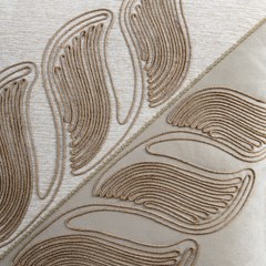 ALMOFADA CONCEPT 489 COM BORDADO E APLICACAO 50 cm x 50 cm