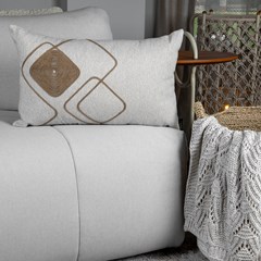 ALMOFADA CONCEPT 490 COM BORDADO 35 cm x 55 cm