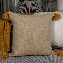ALMOFADA CONCEPT 499 JACQUARD COM TASSEL 50 cm x 50 cm