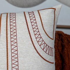 ALMOFADA CONCEPT 502 COM BORDADO 50 cm x 50 cm