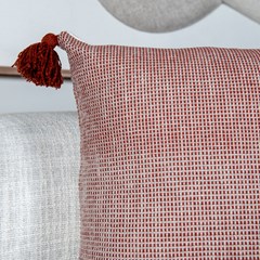 ALMOFADA CONCEPT 504 JACQUARD COM TASSEL 50 cm x 50 cm