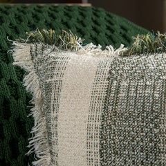 ALMOFADA CONCEPT 596 COM FRANJA 35 cm x 55 cm