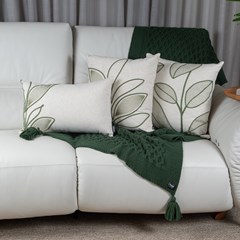 ALMOFADA CONCEPT 597 COM BORDADO 50 cm x 50 cm