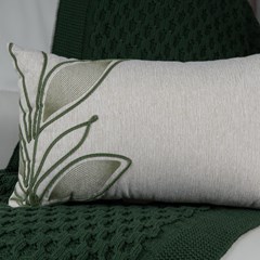 ALMOFADA CONCEPT 599 COM BORDADO 35 cm x 55 cm