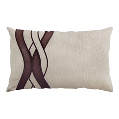 ALMOFADA CONCEPT 605 COM BORDADO E APLICACAO 35 cm x 55 cm