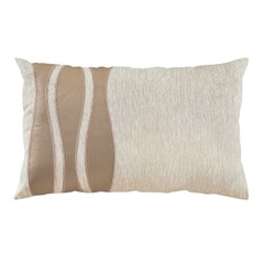 ALMOFADA CONCEPT 612 COM BORDADO E APLICACAO 35 cm x 55 cm