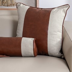 ALMOFADA CONCEPT 618 COM RECORTE E CORDONE 50 cm x 50 cm