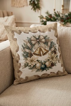 ALMOFADA AUTHENTIC NATALINA 026 43 cm x 43 cm