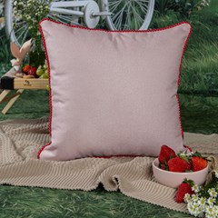 ALMOFADA PASCOA 157 COM CORDONE 43 cm x 43 cm