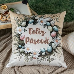 ALMOFADA PASCOA 167 43 cm x 43 cm