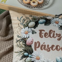 ALMOFADA PASCOA 167 43 cm x 43 cm