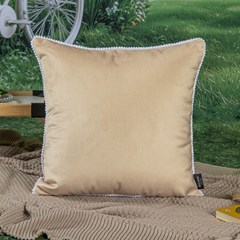 ALMOFADA PASCOA 169 COM MINI GRELOT 43 cm x 43 cm