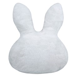 ALMOFADA PASCOA 170 FORMATO COELHO COM BORD. E APLIC. 40 cm x 46 cm