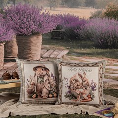 ALMOFADA PASCOA 173 43 cm x 43 cm