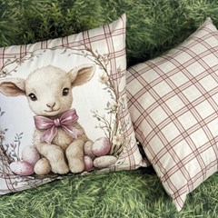 ALMOFADA PASCOA 179 43 cm x 43 cm