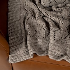 MANTA TRICOT PREMIUM PAVONE FENDI 0,90 m x 1,80 m.