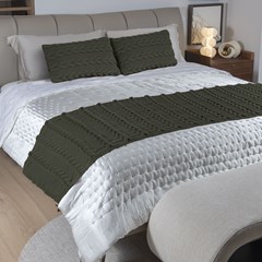 PESEIRA TRICOT INFINI VERDE BOSQUE 0,90 m x 2,40 m.