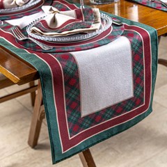 CAMINHO DE MESA NATALINO 063 HERANCA NATALINA 42 cm x 141 cm