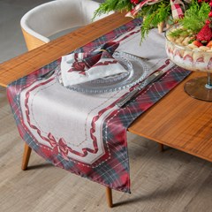 CAMINHO DE MESA NATALINO 070 EXUBERANCIA 42 cm x 141 cm