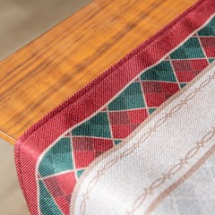 CAMINHO DE MESA NATALINO 071 QUEBRA NOZES 42 cm x 141 cm