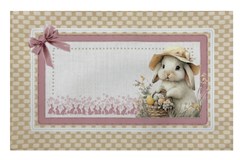 JOGO AMERICANO PASCOA 019 48 cm x 30,5 cm