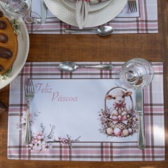JOGO AMERICANO PASCOA 020 48 cm x 30,5 cm