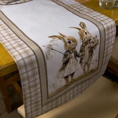 CAMINHO DE MESA PASCOA 015 42 cm x 141 cm