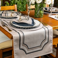 CAMINHO DE MESA 138 AZURITE 42 cm x 141 cm
