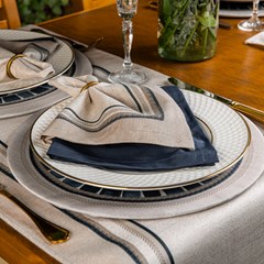 CAMINHO DE MESA 138 AZURITE 42 cm x 141 cm